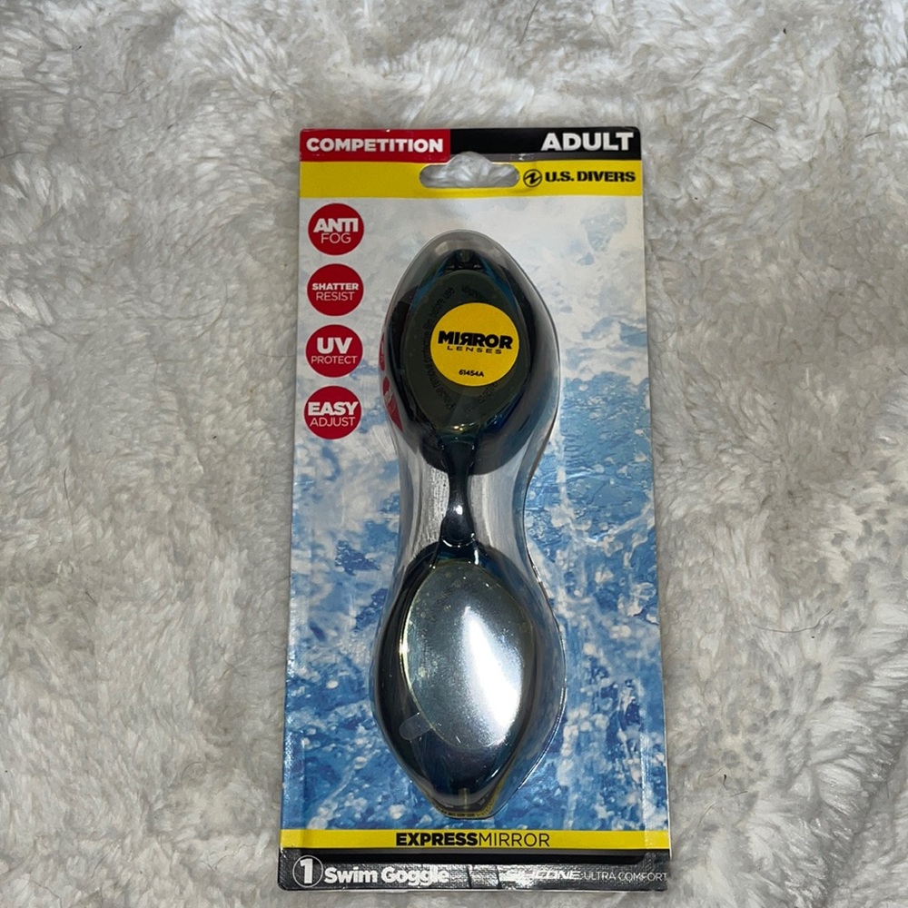 Black mirror swimmers googles